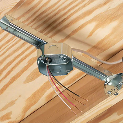 মজবুত 1.0mm-1.6mm মেটাল কন্ডুইট জংশন বক্স বৈদ্যুতিক তারের জংশন বক্স