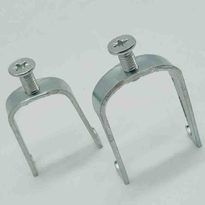 খাদ অ্যালুমিনিয়াম অনমনীয় স্ট্রুট নালী Clamps সুবিধাজনক ইনস্টলেশন